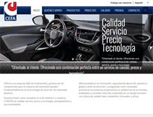 Tablet Screenshot of cefa.es