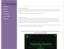Tablet Screenshot of cefa.ie